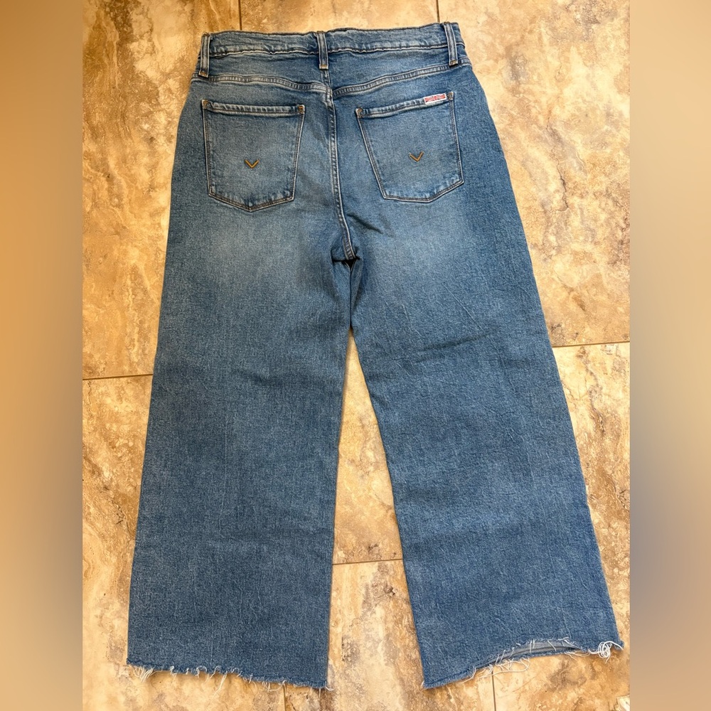 Hudson Jolene Wide Leg Crop Jeans In Vespertine Women’s Size 28 - Picture 5 of 11